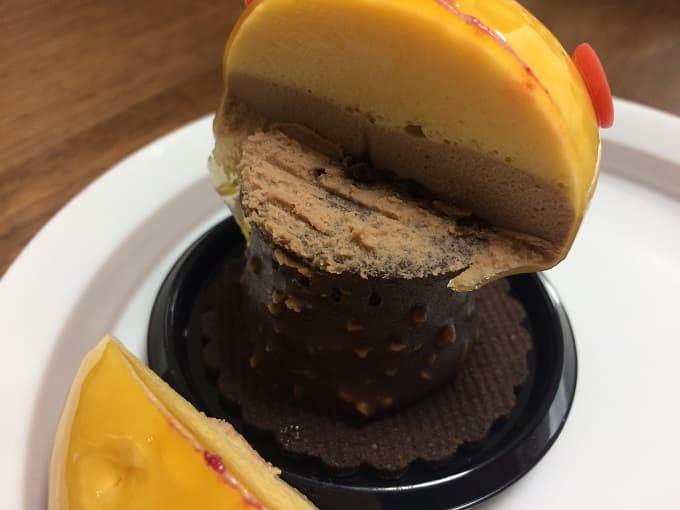 リーガロイヤルホテル大阪のハロウィンケーキの「幸せの黄色いキノコ」の中身