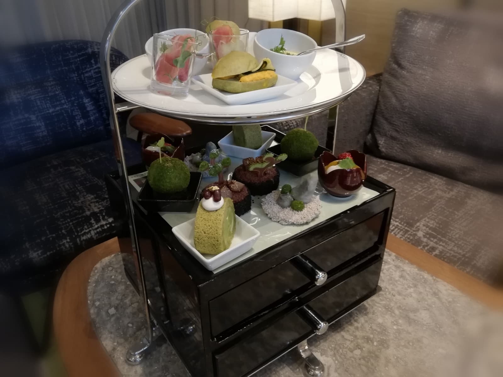 スイスホテル南海大阪の福岡・八女茶アフタヌーンティー