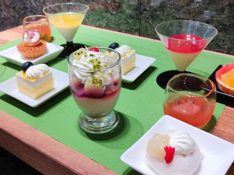 2022年ANAクラウンプラザホテル大阪の「デザート＆ランチブッフェ〜サマーフルーツ〜」のスイーツ