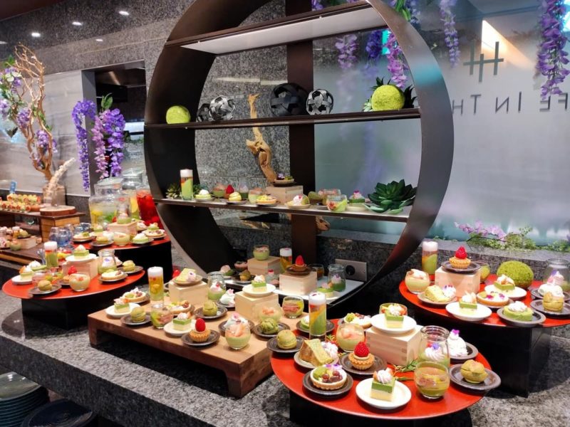 ANAクラウンプラザホテル大阪の「デザート＆ランチブッフェ～抹茶とぴんく〜」