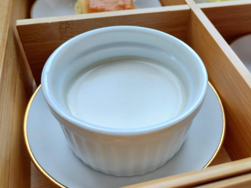 福寿園 玄米茶のパンナコッタ