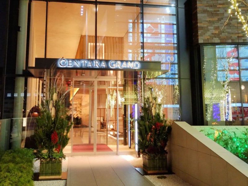 センタラグランドホテル大阪の入り口