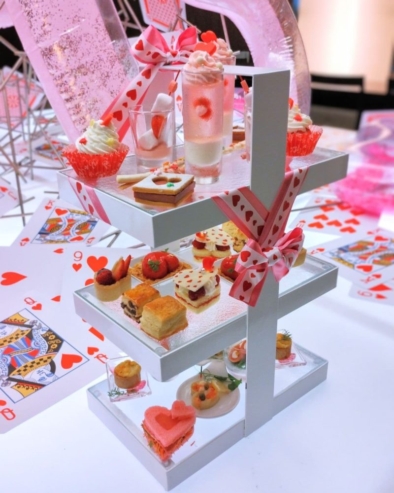2024年初夏のANAクラウンプラザホテル大阪のアフタヌーンティー「Pink Afternoon Tea 〜Heart〜」